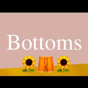 BOTTOMS 🩳